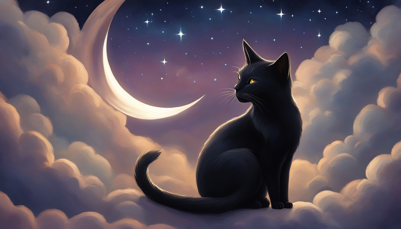 dreaming with black cats