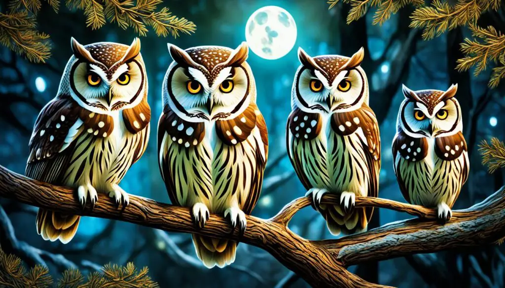 owls as messengers of hidden knowledge